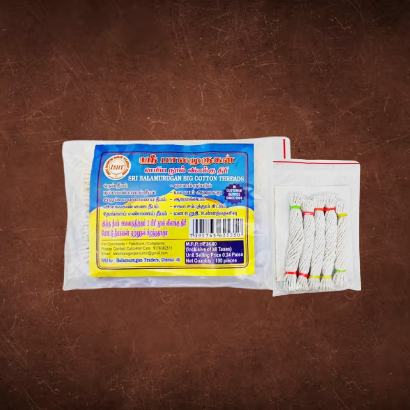 BMT Cotton Big Thread Wicks