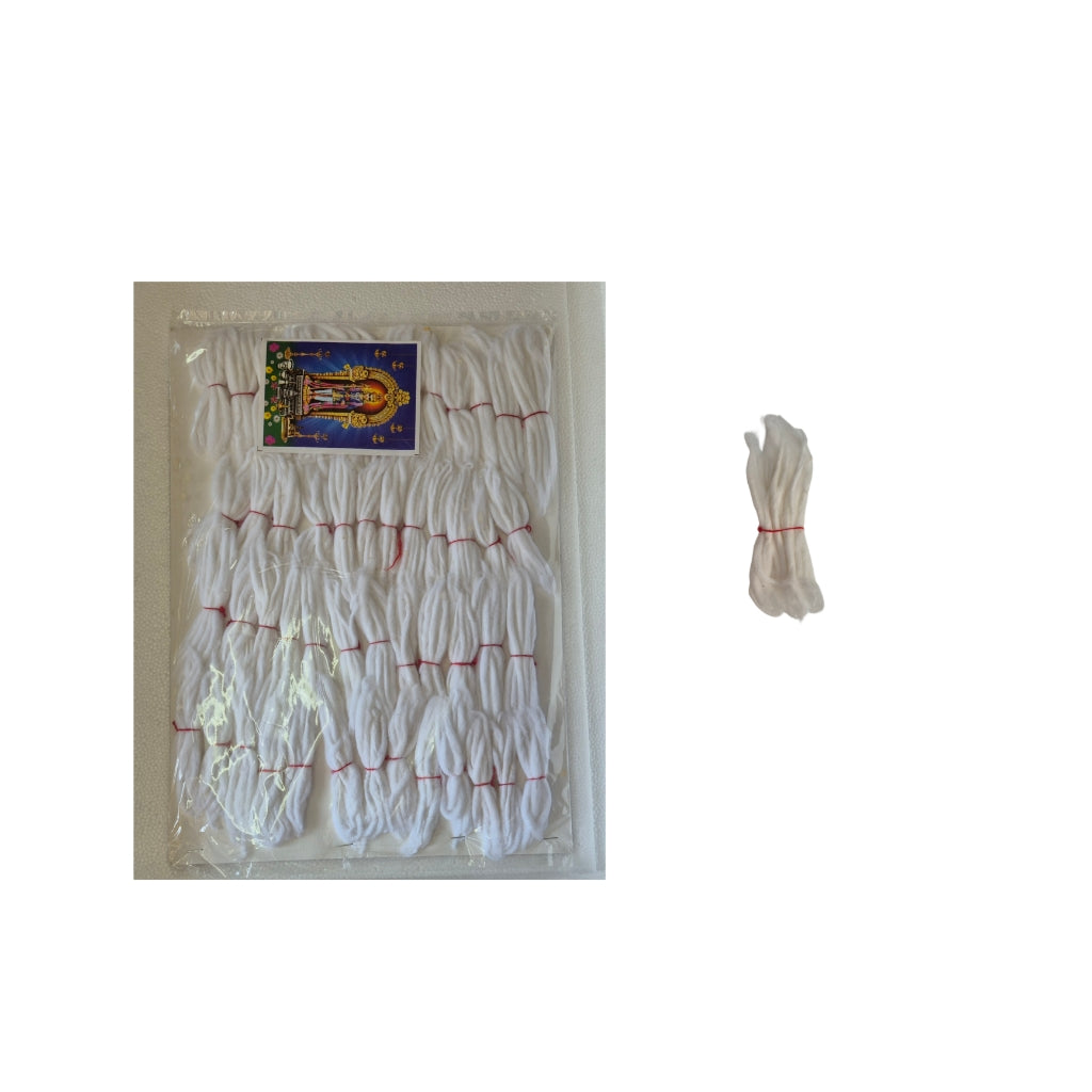 BMT Cotton Wicks For Diya Small & Big