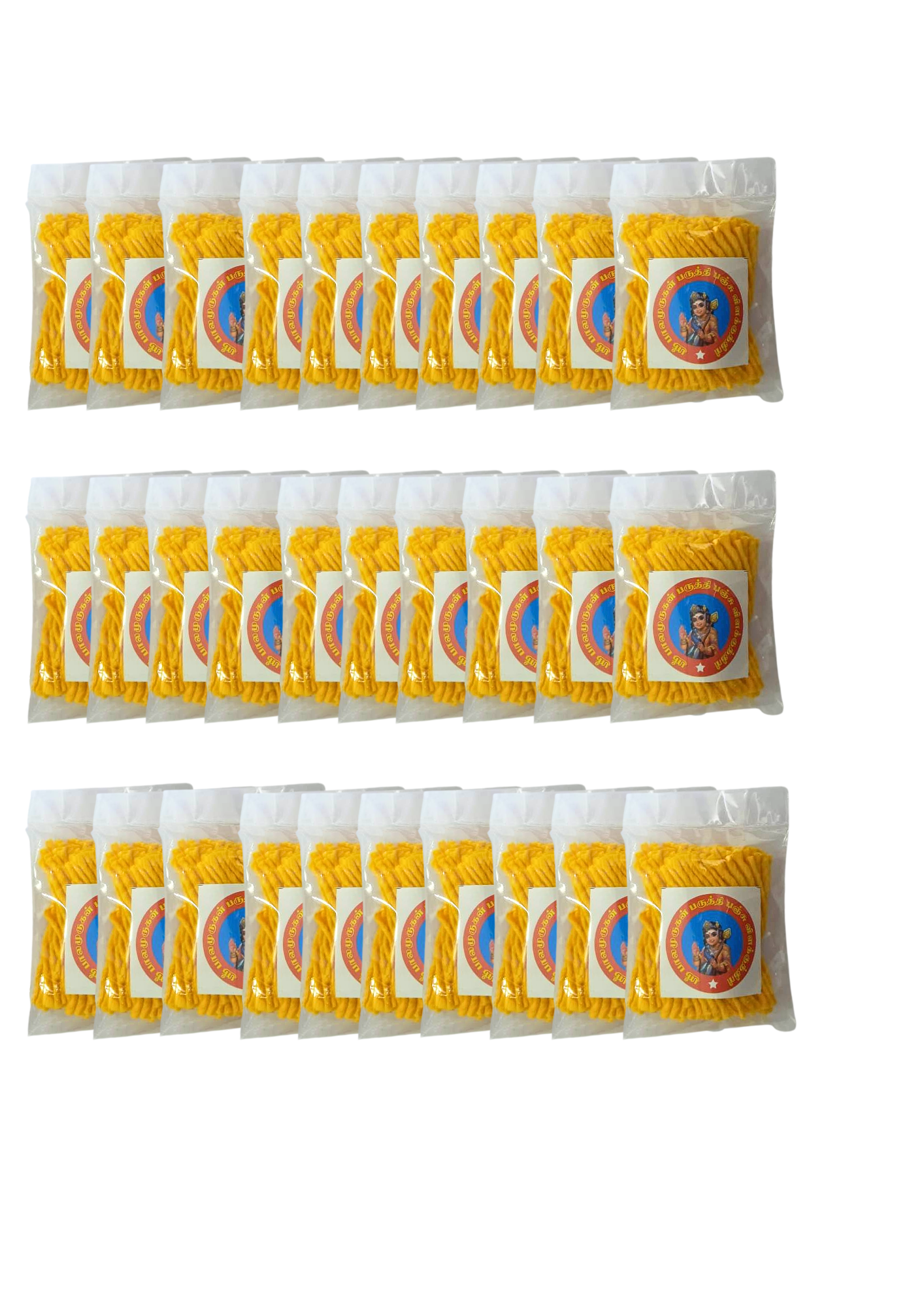 BMT 108 Cotton Wicks Yellow Small