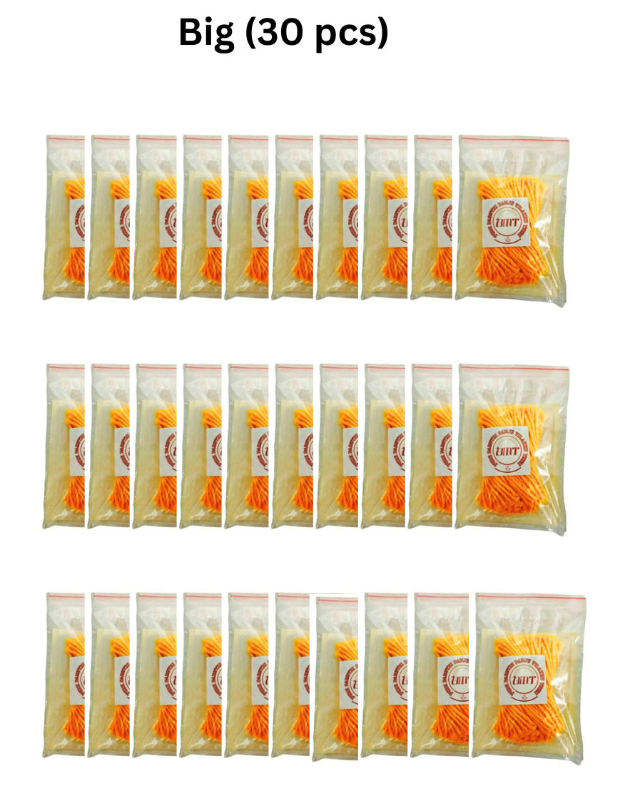 BMT 108 Cotton Wicks Yellow Small